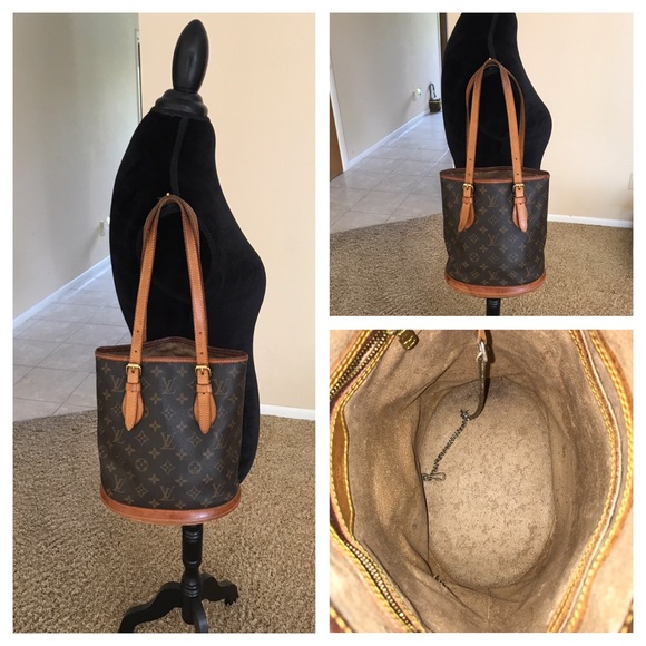 Authentic Louis Vuitton Bucket PM - Picture 3 of 4